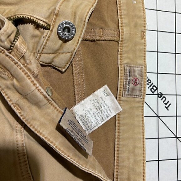AG Adriano Goldschmied Legging Ankle Super Skinny Jeans Khaki - size 27R - Picture 4 of 13